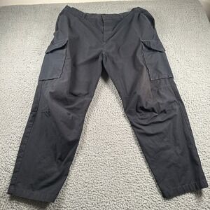 EDWIN‎ Sentinel Pant Men's Black XL Cargo Cotton Ripstop Trouser Pants Flaw